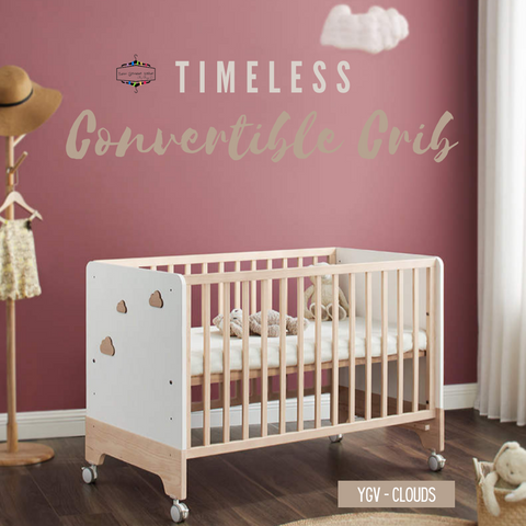 CLOUDS TIMELESS CONVERTIBLE CRIB