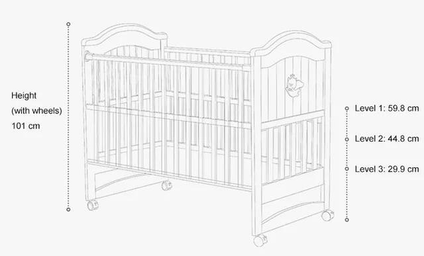 YUAN MULTI-FUNCTIONAL CRIB