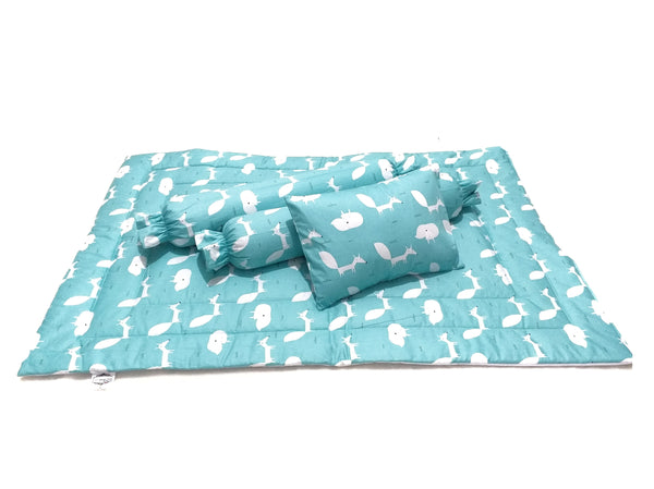 FOX (GREEN) COMFORTER CRIB BEDDING SET