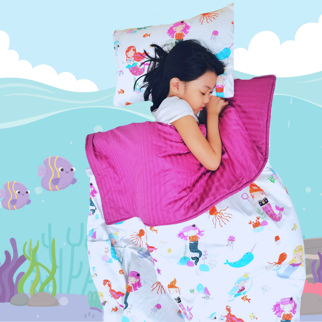 MERMAID TODDLER COMFORTER SET