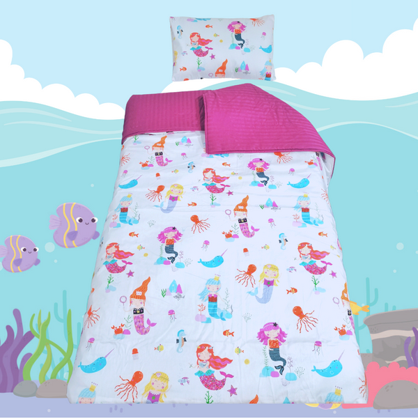 MERMAID TODDLER COMFORTER SET