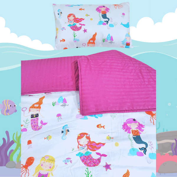 MERMAID TODDLER COMFORTER SET