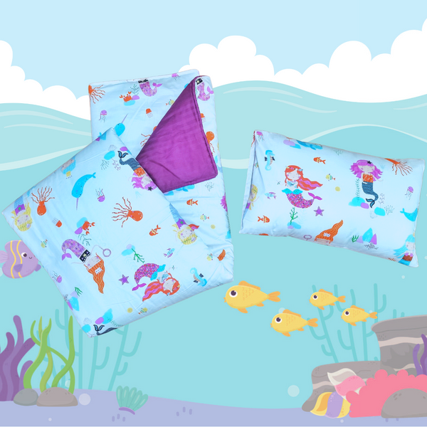 MERMAID TODDLER COMFORTER SET