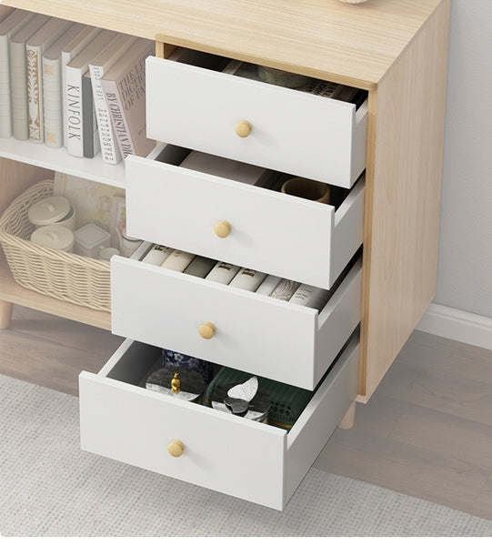 MULTI-PATTERN CABINET WITH SMALL DRAWER