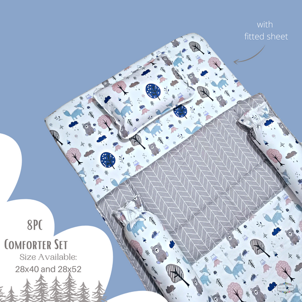 WOODLAND COMFORTER CRIB BEDDING SET