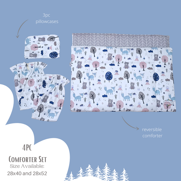 WOODLAND COMFORTER CRIB BEDDING SET