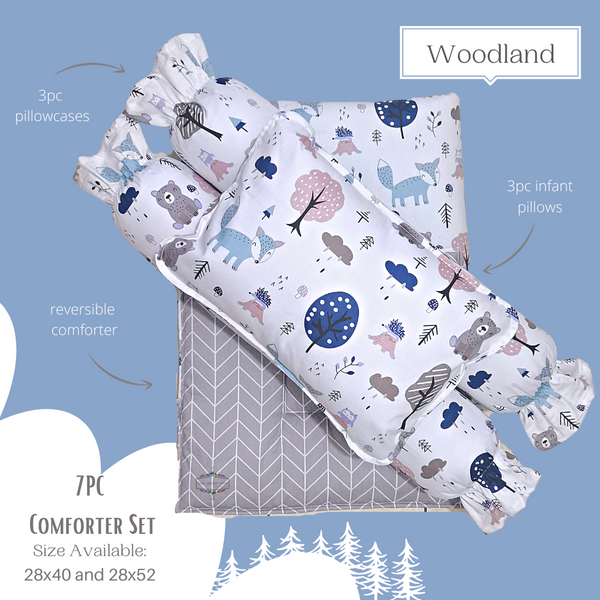 WOODLAND COMFORTER CRIB BEDDING SET