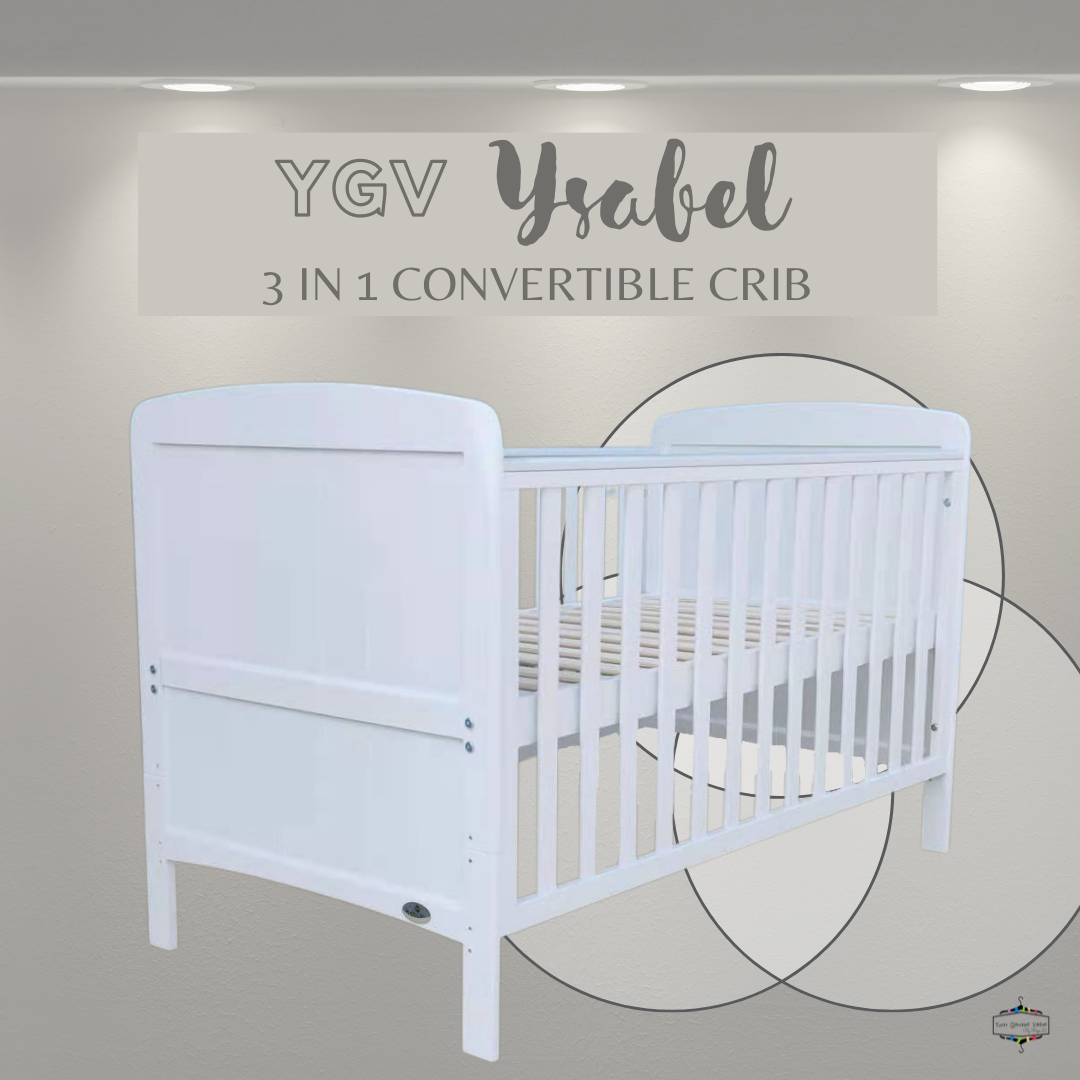 YSABEL 3 IN 1 CONVERTIBLE CRIB