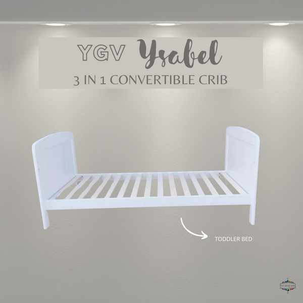 YSABEL 3 IN 1 CONVERTIBLE CRIB