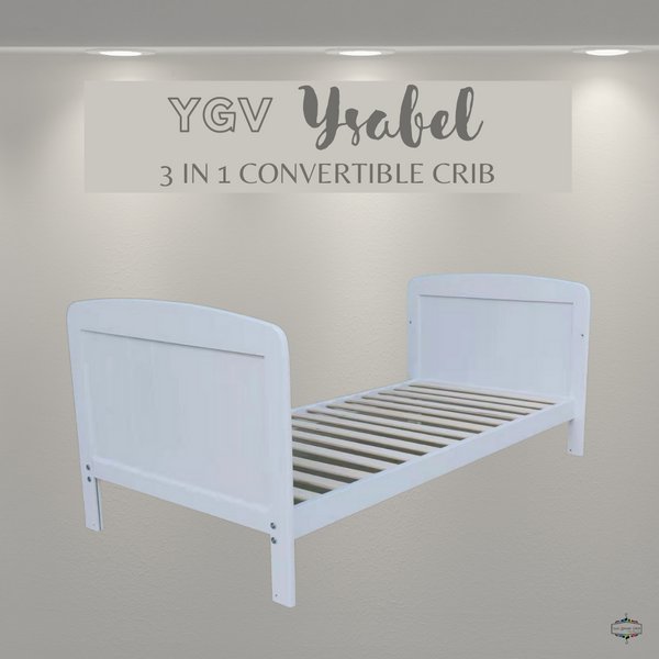 YSABEL 3 IN 1 CONVERTIBLE CRIB